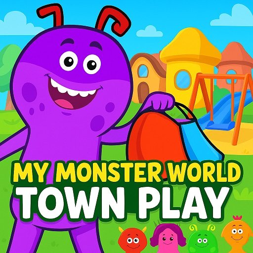 My Monster World – Town Play Games for Kids