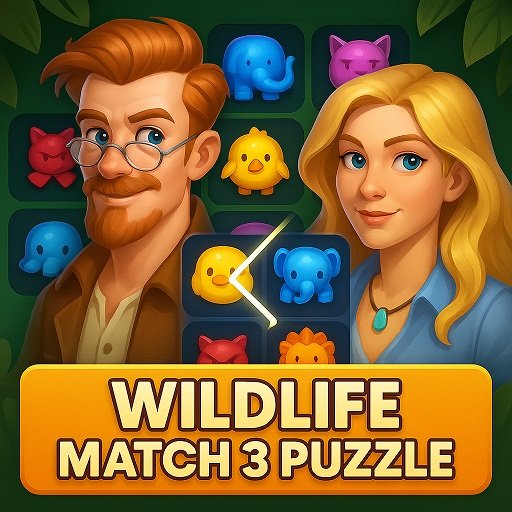 Wildlife Match 3 Puzzle