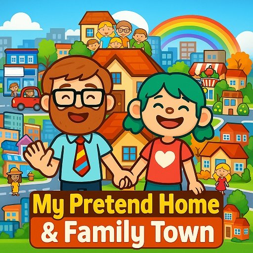 My Pretend Home & Family Town