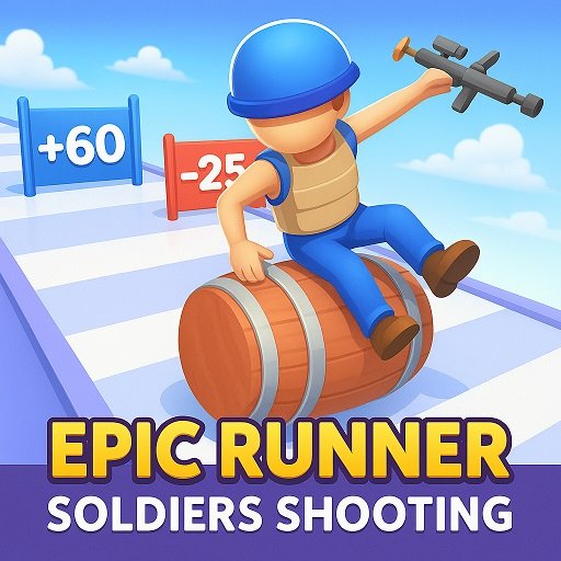 Epic Runner Soldiers Shooting