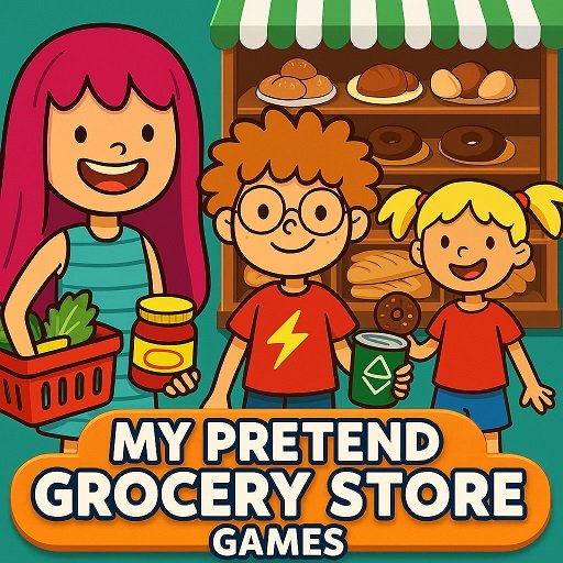 My Pretend Grocery Store Games