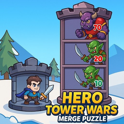 Hero Tower Wars – Merge Puzzle
