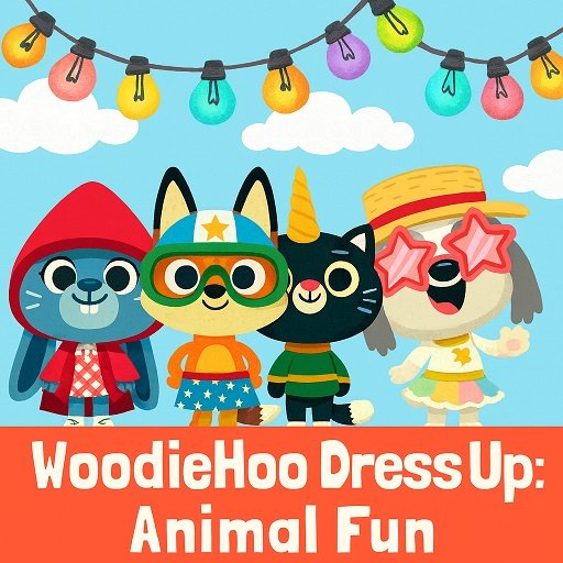 WoodieHoo Dress Up: Animal Fun