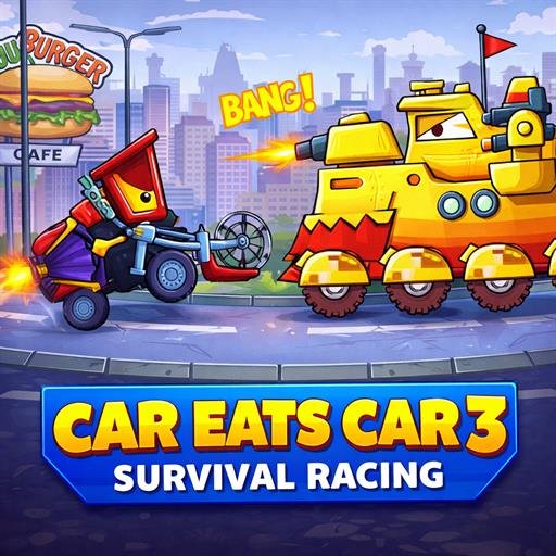 Car Eats Car 3 Survival Racing