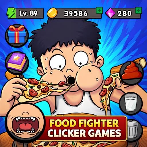 Food Fighter Clicker Games
